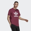 Camiseta Adicolor Classics Trefoil Adidas - Borgonha H06641 - Kevin Sports