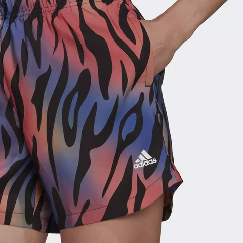 Shorts AEROREADY Tiger-Print - Preto adidas HF4647 - loja online