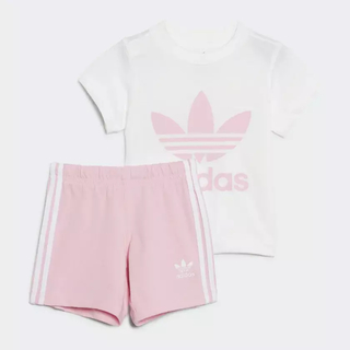 Conjunto Shorts Camiseta Trefoil (UNISSEX) - Adidas HE4658