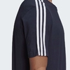Camiseta Adidas Essentials 3-Stripes Azul Marinho GL3734 - Kevin Sports