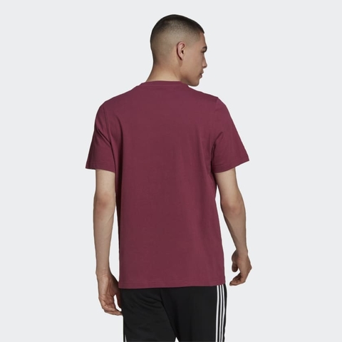 Camiseta Adicolor Classics Trefoil Adidas - Borgonha H06641 - loja online