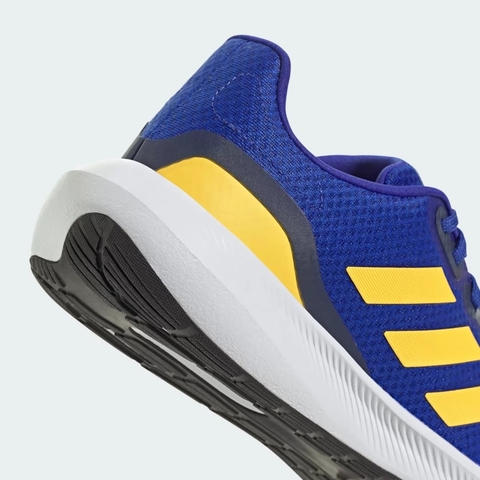 Imagem do Tênis Adidas Runfalcon 3.0 Azul e Amarelo - Masculino IE0735