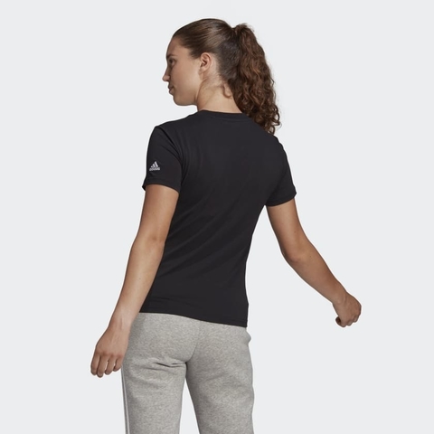 Imagem do Camiseta Adidas Essentials Slim Logo Preta GL0769