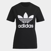 Camiseta Feminina Adicolor Classics Trefoil - Preto adidas GN2896 - loja online