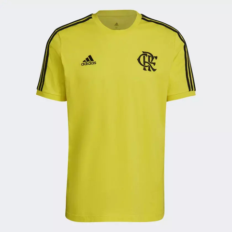 Camiseta Flamengo Adidas 3S Amarela GR4288