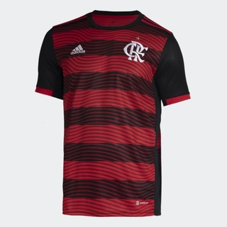 Camisa Flamengo Adidas Rubro-Negra 2022 H18340