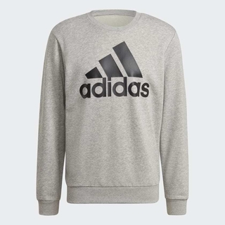 Blusa Moletom Adidas Essentials Big Logo Cinza GK9077