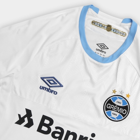 Camisa Grêmio II 2018 s/n° Torcedor Umbro Masculina Branco 793664 - Kevin Sports