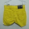 Bermuda Titular Jeans Amarela c/ Splash Prata 13369 - Kevin Sports