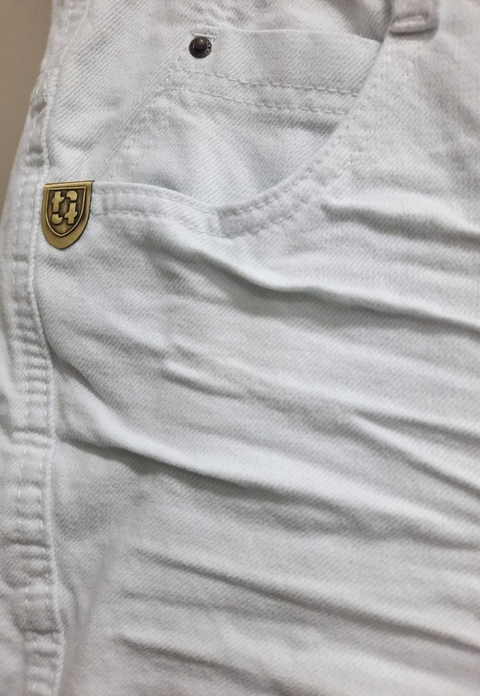 Bermuda Titular Jeans Básica Branca 13212.834 - comprar online