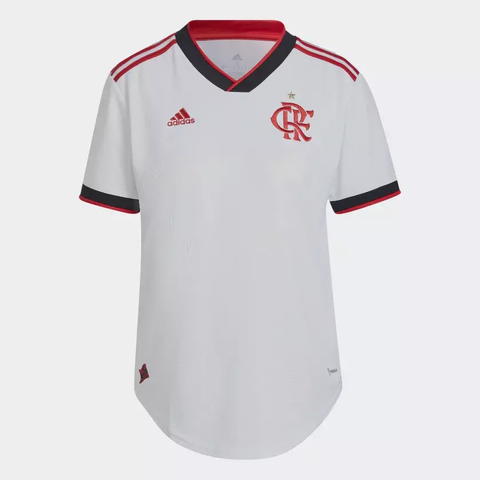 Camisa 2 CR Flamengo 22/23 Feminina HA8337