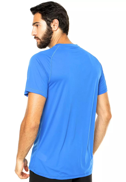 Camiseta adidas Base Plain Azul AB8149 - comprar online
