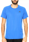 Camiseta adidas Base Plain Azul AB8149 na internet