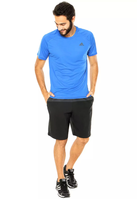 Camiseta adidas Base Plain Azul AB8149 - Kevin Sports