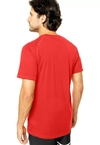 Camiseta adidas Performance Ess Aop Vermelha AB8150 - comprar online
