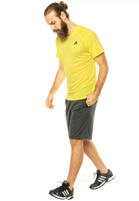 Camiseta adidas Ess Amarela AB8151 na internet