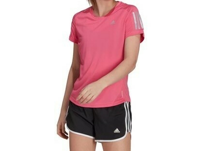 Camiseta Adidas Manga Curta Own The Run Feminina H30045 - comprar online