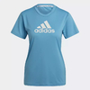 Azul Camiseta Esportiva Primeblue Designed 2 Move Logo HE6727 - Kevin Sports