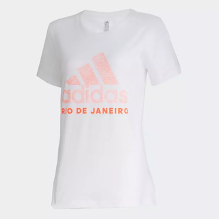 Camiseta Cidade RIO DE JANEIRO - Branco adidas GG1978