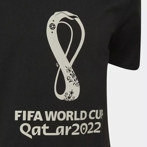 Camiseta Estampada Copa do Mundo Fifa 2022™ Infantil HD6386 na internet