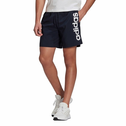 Azul Shorts AEROREADY Essentials Chelsea Linear Logo GK9608 - comprar online