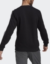 Blusão de Moletom Adidas Essentials Fleece 3S Preto GK9106 - comprar online