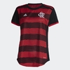 Camisa Feminina Flamengo Adidas Rubro-Negra HA8339