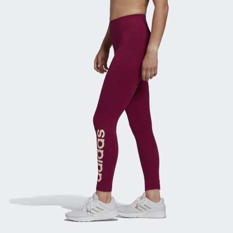 Calça Legging Adidas Linear Essentials Rosa GD3010 - comprar online