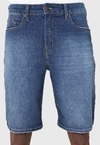 Bermuda Jeans Calvin Klein Jeans Reta Pespontos Azul CM1PC13BJ361-0585 na internet