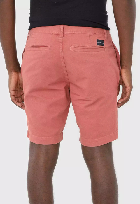 Bermuda Sarja Calvin Klein Jeans Color 5 Pockets CKJM505B-0401 na internet
