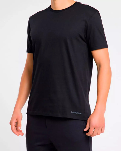 Kit 2 Camisetas Masculinas Calvin Klein Preto e Branco U9000-987/900 - comprar online