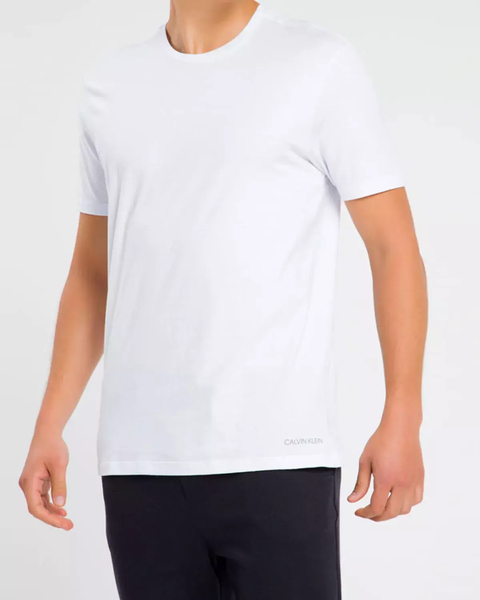 Kit 2 Camisetas Masculinas Calvin Klein Preto e Branco U9000-987/900 na internet