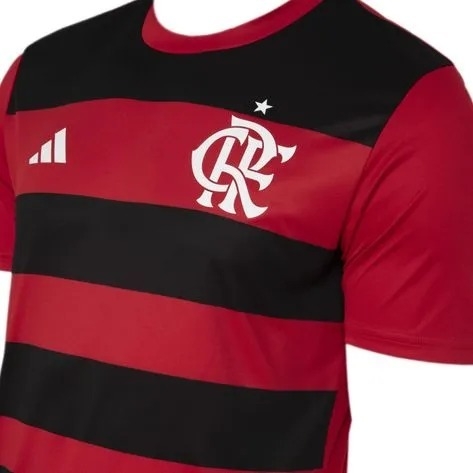 Camisa Fan Flamengo Adidas 2024 IV1017 na internet