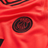 Camisa Jordan Paris SaintGermain juvenil Away 1920 s/n Torcedor Nike - Vermelho + Preto AJ5816-613 - comprar online