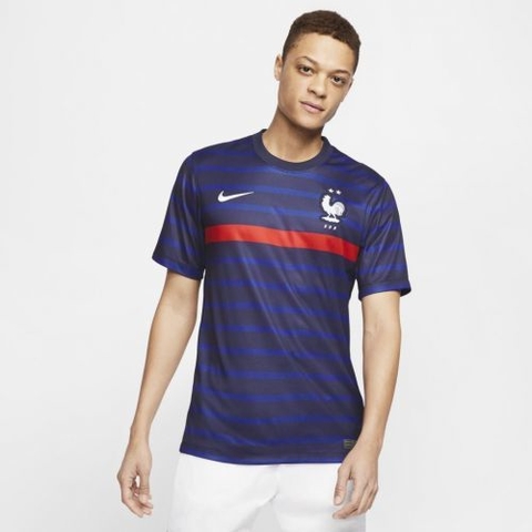 Camisa Nike França I 2020/21 Torcedor Pro Masculina CD0700-498