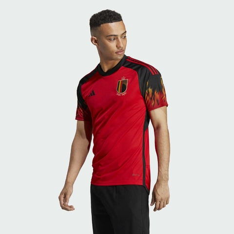 Camisa I Bélgica 2022 Vermelha HD9412