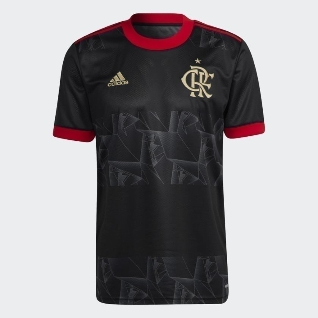 Camisa Flamengo Adidas Preta 2021 GM6495 Kevin Sports