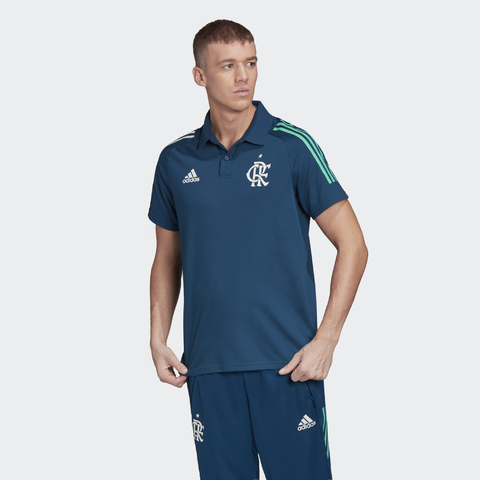 Camisa Polo CR Flamengo Adidas Azul FH7575 na internet