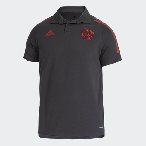 Camisa Polo CR Flamengo Cinza GK7362