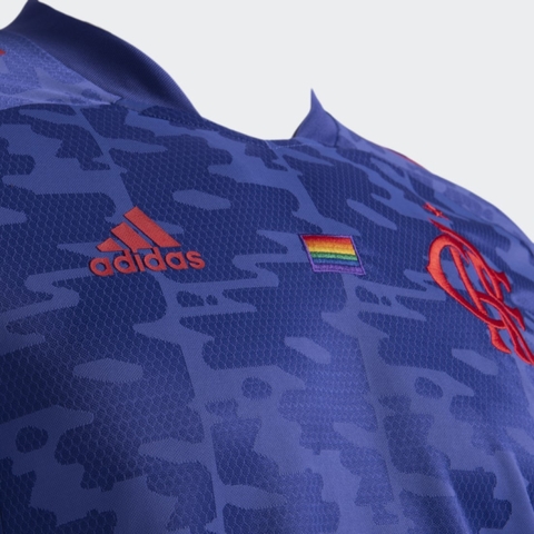 Camisa Flamengo Adidas Pride GA0744 na internet