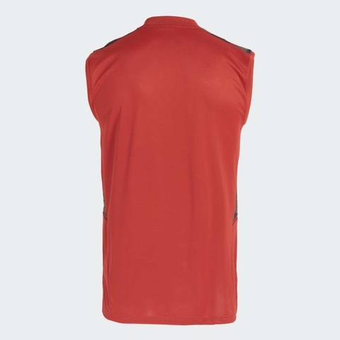 Camiseta Regata de Treino Flamengo Adidas Vermelha GK7359 - Kevin Sports