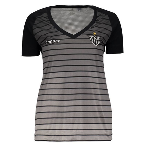 Camisa Topper Atlético Mineiro Aquecimento 2017 Feminina - 4201081-324