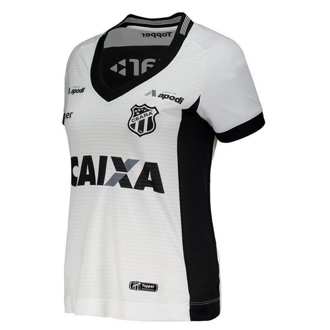 Camisa Ceará II 2018 Feminina Topper 4202116-001 - comprar online