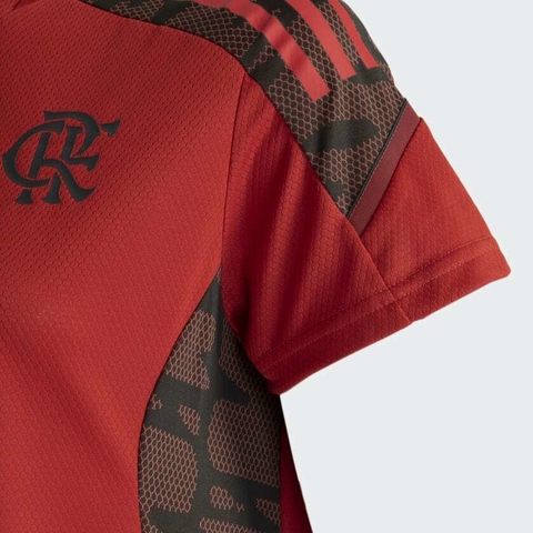 Camisa Treino Flamengo Feminina - Vermelho adidas GV2934 - loja online