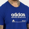 Camiseta Adidas Lounge Azul 28L001/IA4015 - Kevin Sports