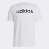 Camiseta Essentials Linear Embroidered Logo - Adidas IC9276 - Kevin Sports