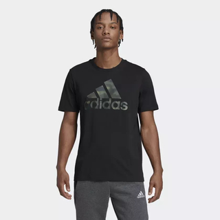 Camiseta Estampada Essentials Camo - Preto adidas HL6934