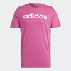 Camiseta Essentials Linear Embroidered Logo - Adidas IC9283 - Kevin Sports