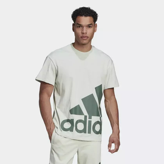 Camiseta Essentials Giant Logo - Verde adidas HL2218