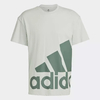 Camiseta Essentials Giant Logo - Verde adidas HL2218 - Kevin Sports